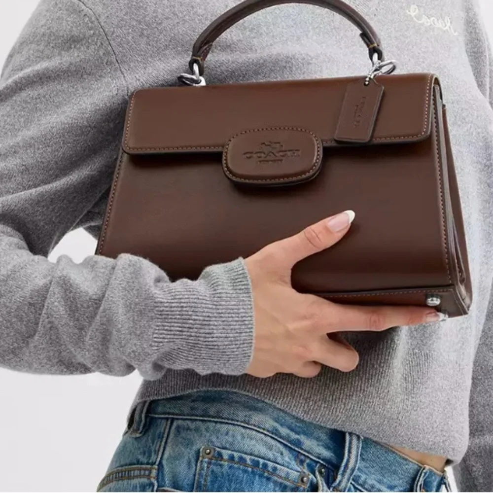 Coach Brown Leather Women's Bag NWT - Picture 7 of 10